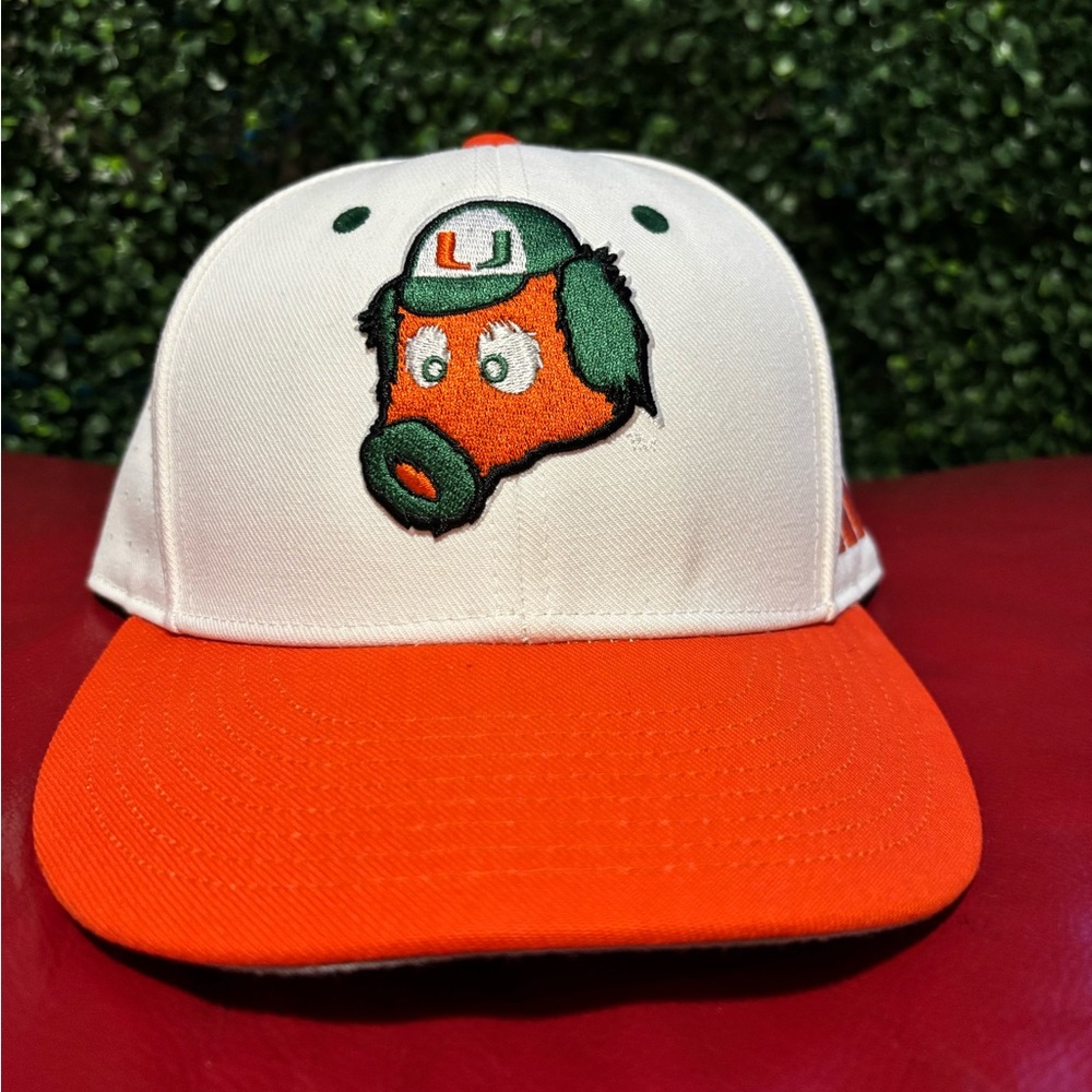 Adidas UM Orange and White Cap